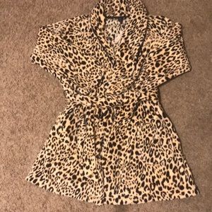 VICTORIA’S SECRET LEOPARD PRINT ROBE